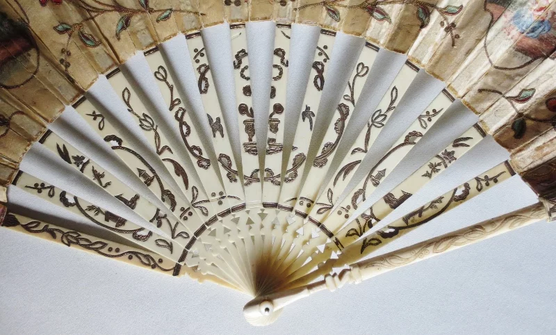 Eventail, XVIIIe siècle.