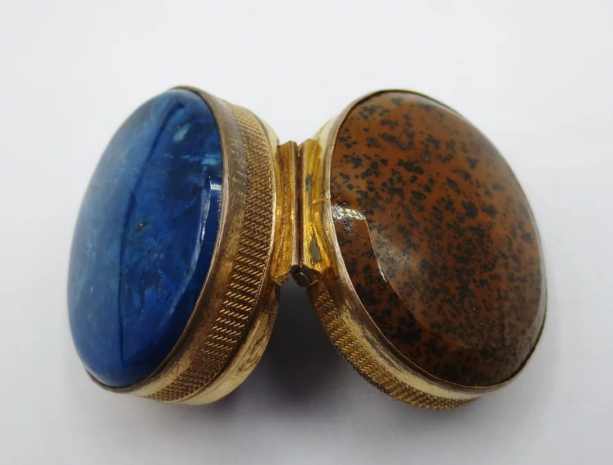 ラピスラズリとジャスパーボックス