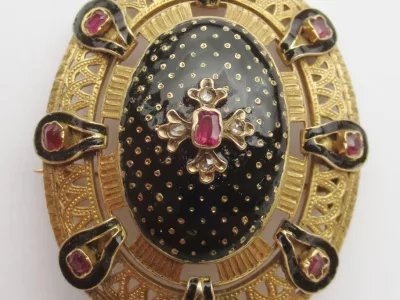 法式修复时期胸针