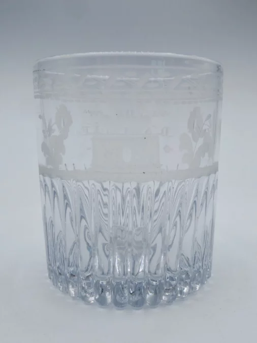 Verre début du XIXe siècle.