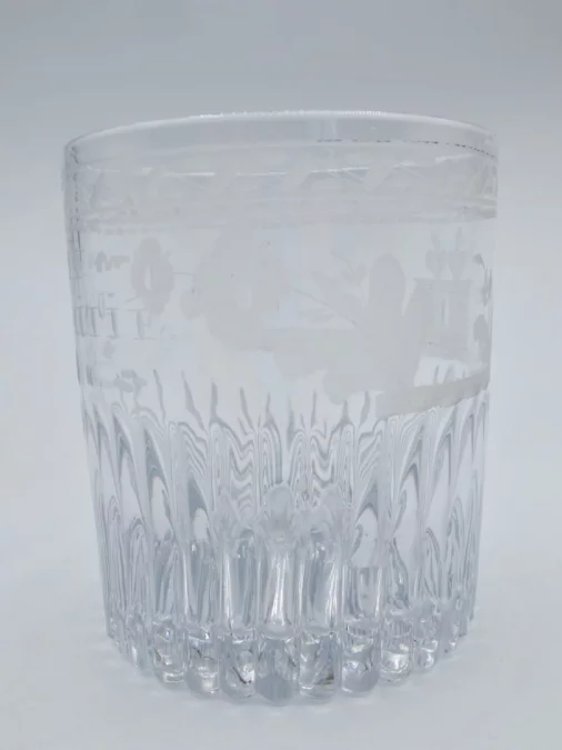 Verre début du XIXe siècle.