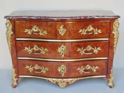 Commode Régence, XVIIIe siècle.