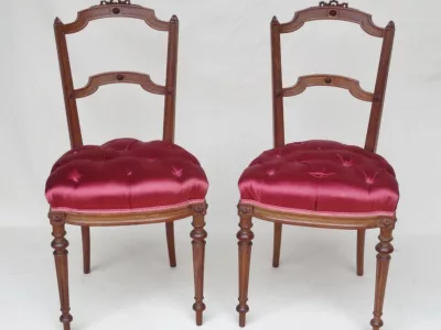 路易十六风格扶手椅一对