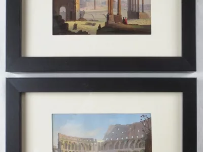 Vues de Rome, XIXe siècle.