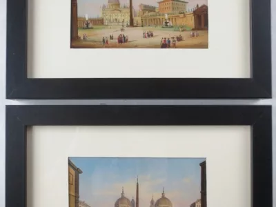 Vues de Rome, XIXe siècle.