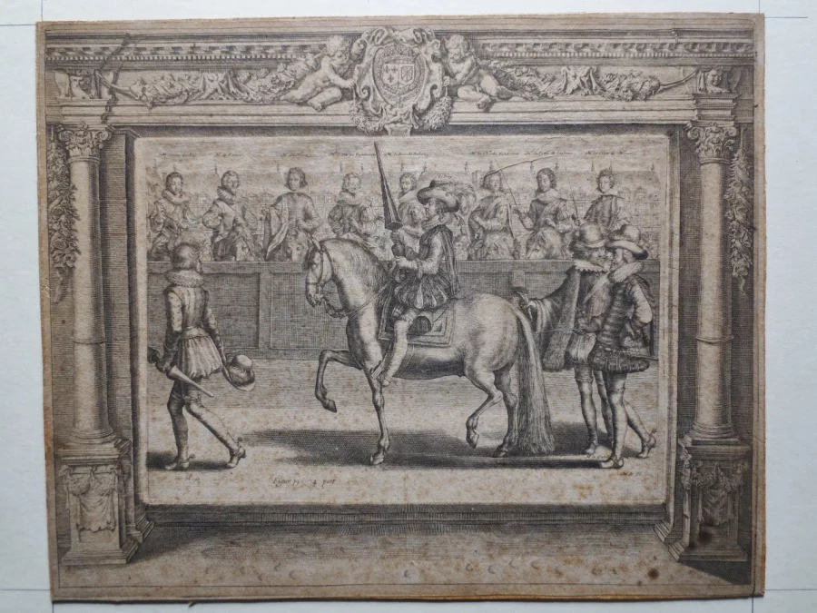 L' instruction du Roy en l'exercice de monter a cheval,