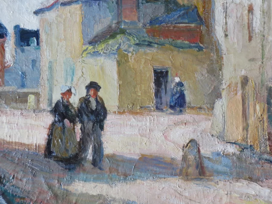 由 Albert FERNAND-RENAULT 签名的绘画