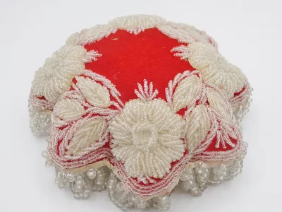 十九世纪易洛魁人坐垫