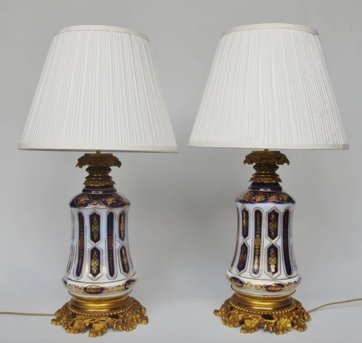 LAMPADE IN PORCELLANA DI BAYEUX