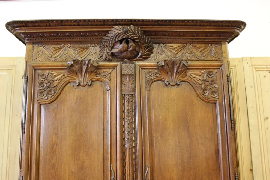 NORMAND MARRIAGE ARMOIRE
