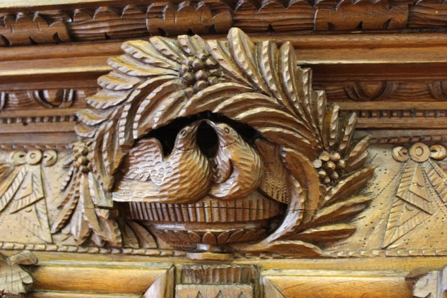 NORMAND MARRIAGE ARMOIRE