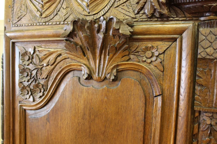 NORMAND MARRIAGE ARMOIRE