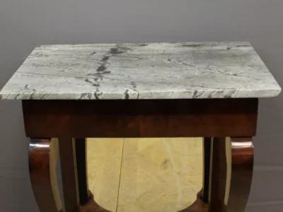 Console d'époque Restauration en acajou XIX