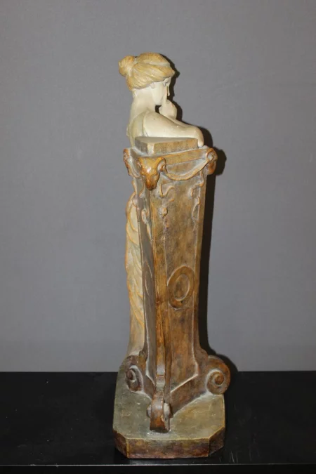 EARTHENWARE STATUETTE