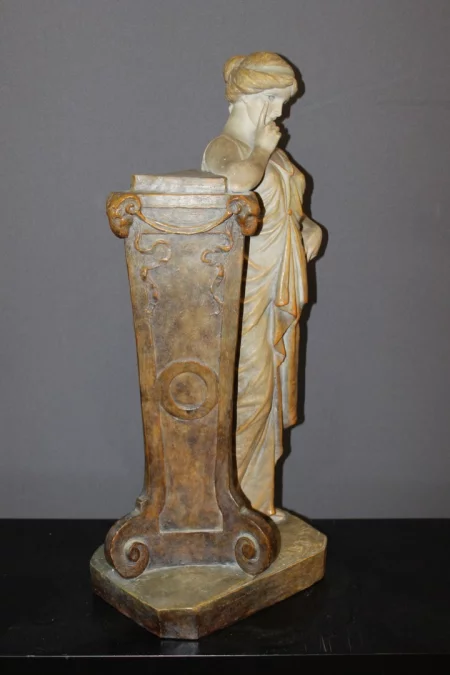 EARTHENWARE STATUETTE