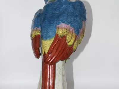 Perroquet En Porcelaine Dans Le Goût De Meissen XX