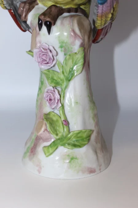 Perroquet En Porcelaine Dans Le Goût De Meissen XX