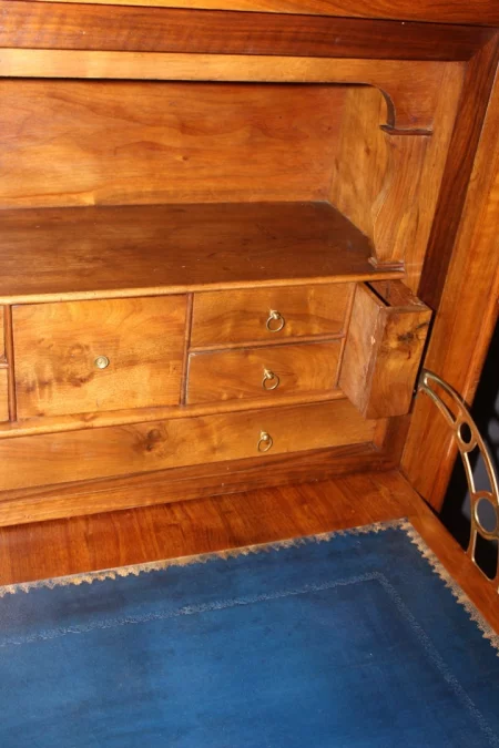 Secrétaire Louis Philippe En Noyer XIX