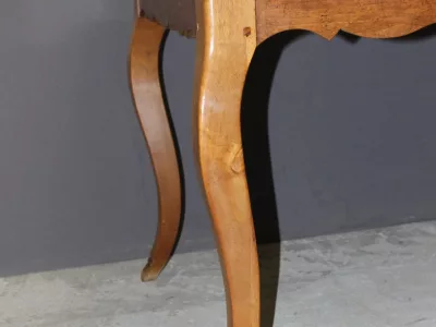 Table De Style Louis XV En Noyer Fin XIX