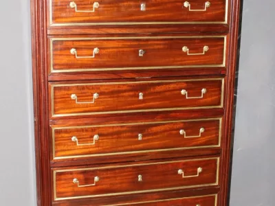 Semainier louis XVI en acajou XVIII