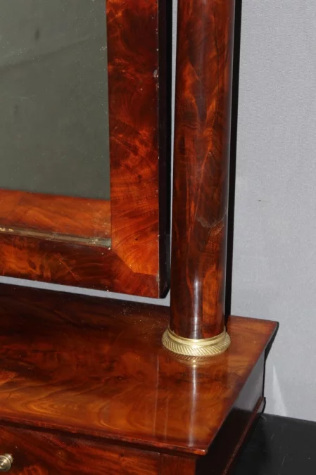 Psyché Empire à Poser en Acajou début XIX