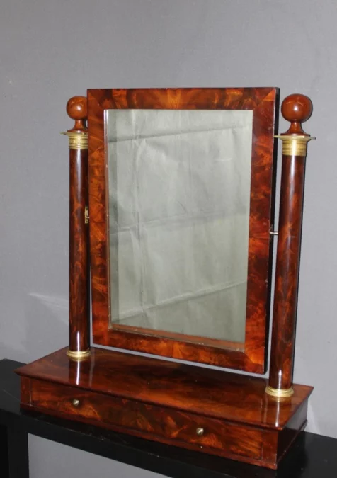 Psyché Empire à Poser en Acajou début XIX