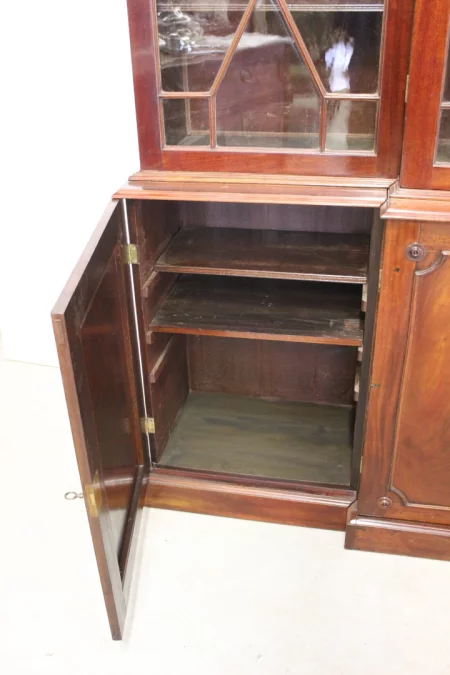 Bibliothèque Anglaise en Acajou fin XIX