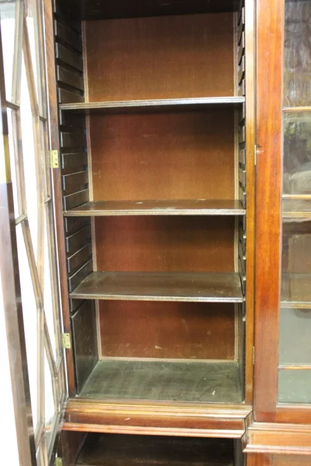 Bibliothèque Anglaise en Acajou fin XIX