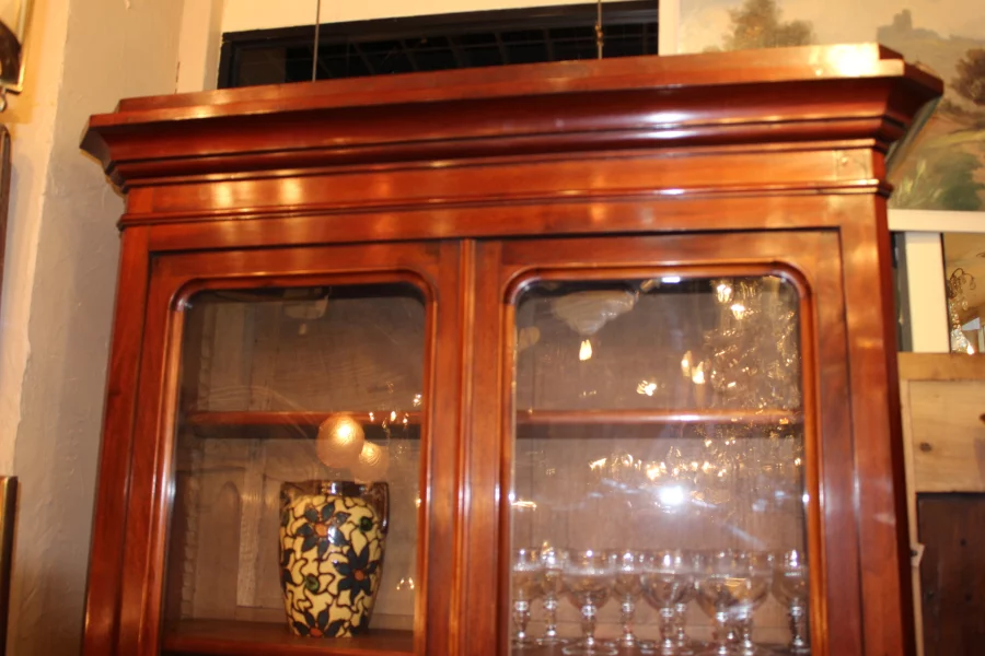 Bureau vitrine Louis Philippe