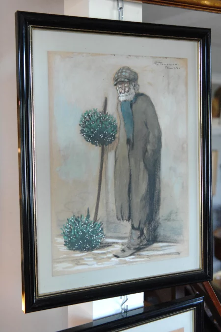 DISEGNO A GOUACHE di Georges Tournon