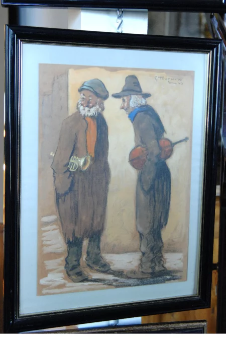 DISEGNO A GOUACHE di Georges Tournon