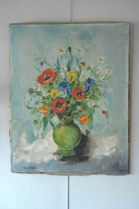 МАСЛО НА ХОЛСТЕ, подписано Уильямом КЛОЧАРДОМ