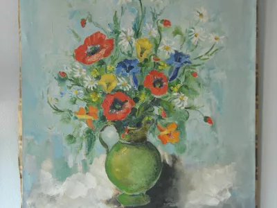 МАСЛО НА ХОЛСТЕ, подписано Уильямом КЛОЧАРДОМ