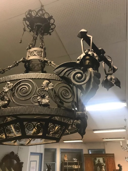Schmiedeeisen Deckenleuchte