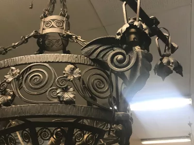 Schmiedeeisen Deckenleuchte