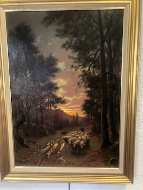 Painting Claudius SEIGNOL