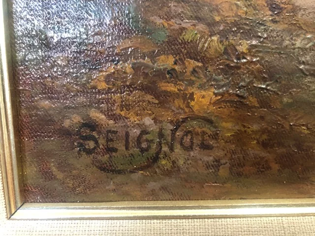 Painting Claudius SEIGNOL