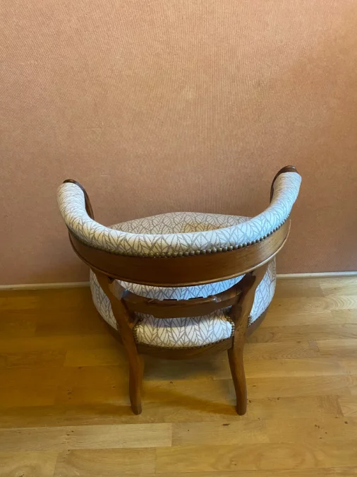 Fauteuil de bureau en noyer