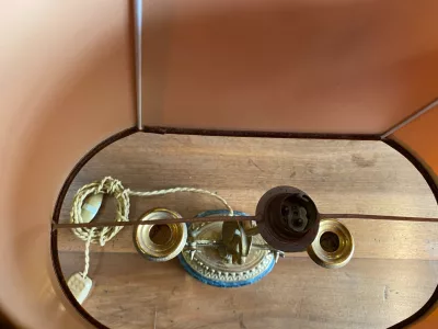 Paire de lampes de bureau, style consulat.