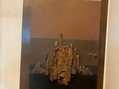 Création artistique de G. DUTANT. "Machu Picchu"