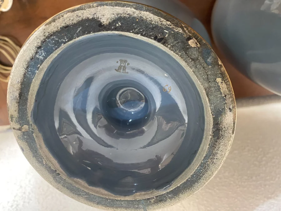 PAR DE JARRONES ART DECO