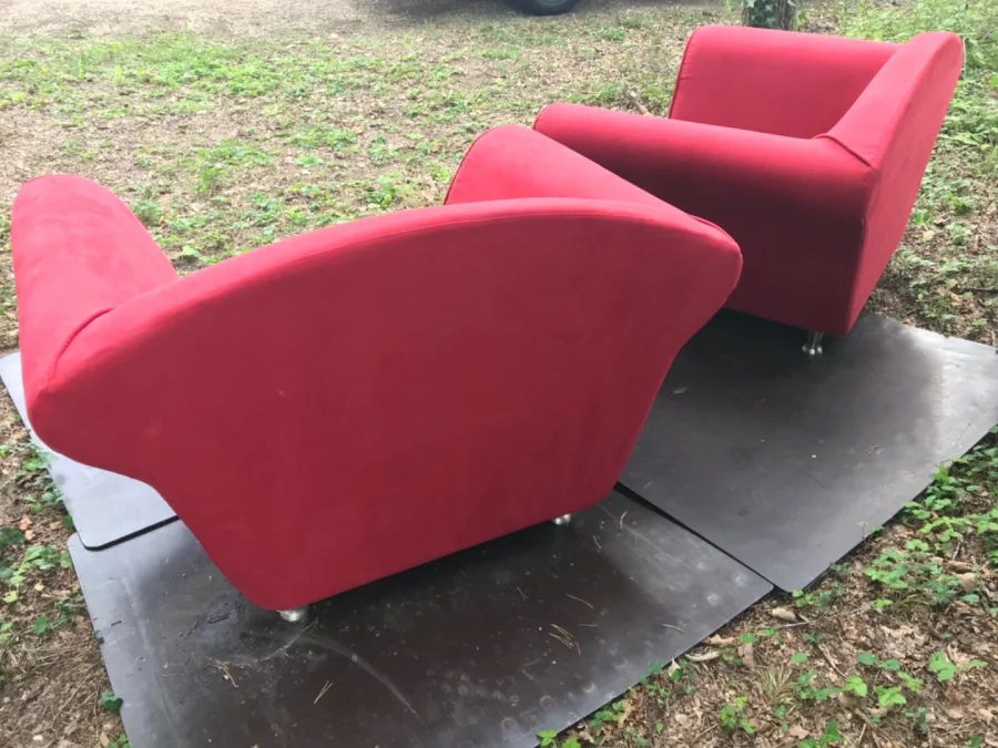 COPPIA DI POLTRONE CONTEMPORANEE