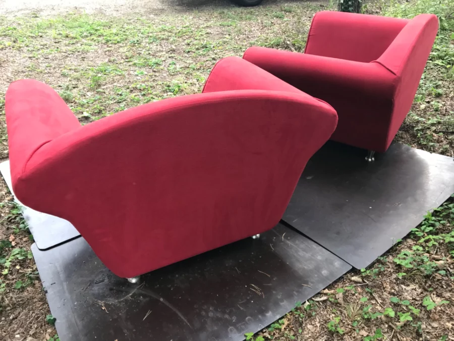 COPPIA DI POLTRONE CONTEMPORANEE