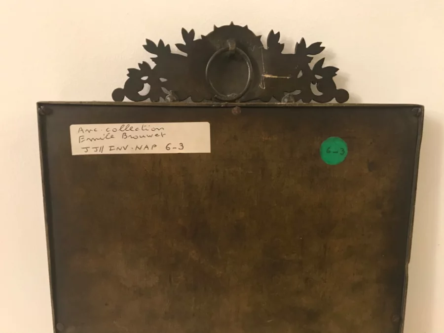 BRONZO di NAPOLEONE E L'IMPERATRICE