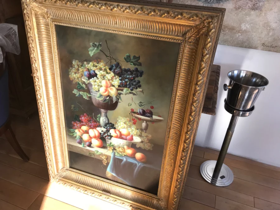 OLIO SU TELA NATURA MORTA