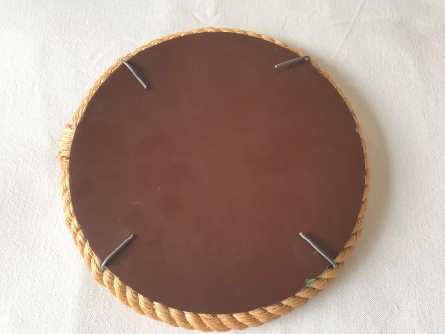 SPECCHIO CON CORNICE IN CORDA