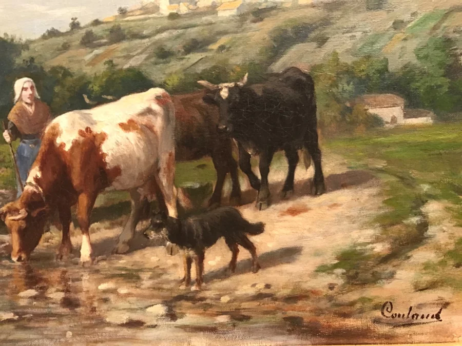 OLIO SU TELA di Martin COOULAUD