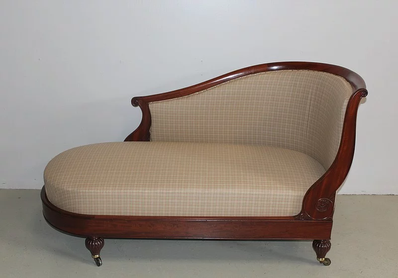 FRANCÉS RESTAURACIÓN PERÍODO CHAISE LONGUE