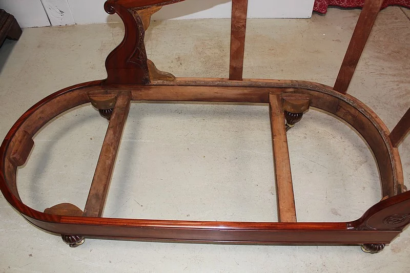 FRANCÉS RESTAURACIÓN PERÍODO CHAISE LONGUE