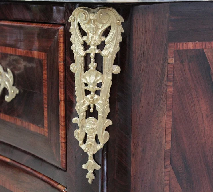 PERÍODO DE TRANSICIÓN FRANCÉS COFRE DE CAJONES